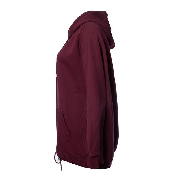 Balenciaga oversized hoodie in Burgundy - Picture 2 of 6